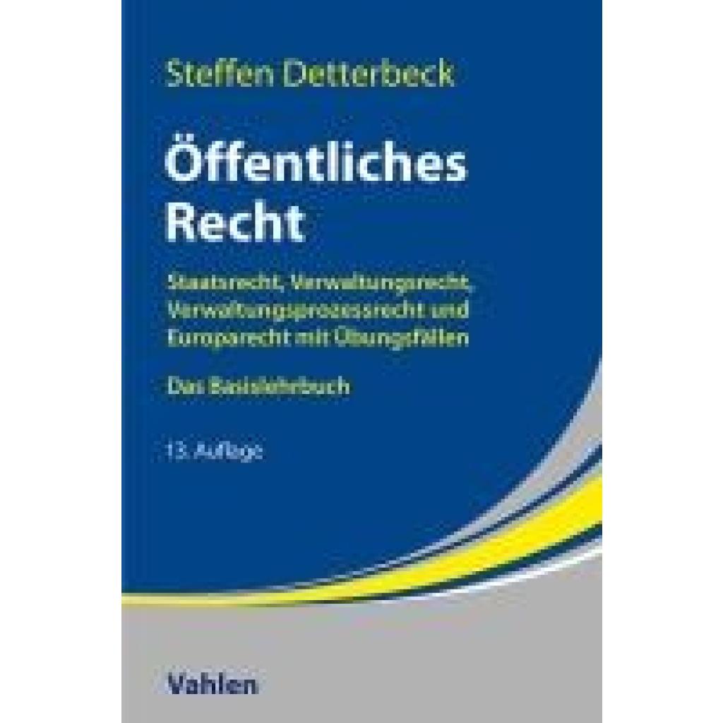 9783800674213 - Detterbeck Steffen Öffentliches Recht