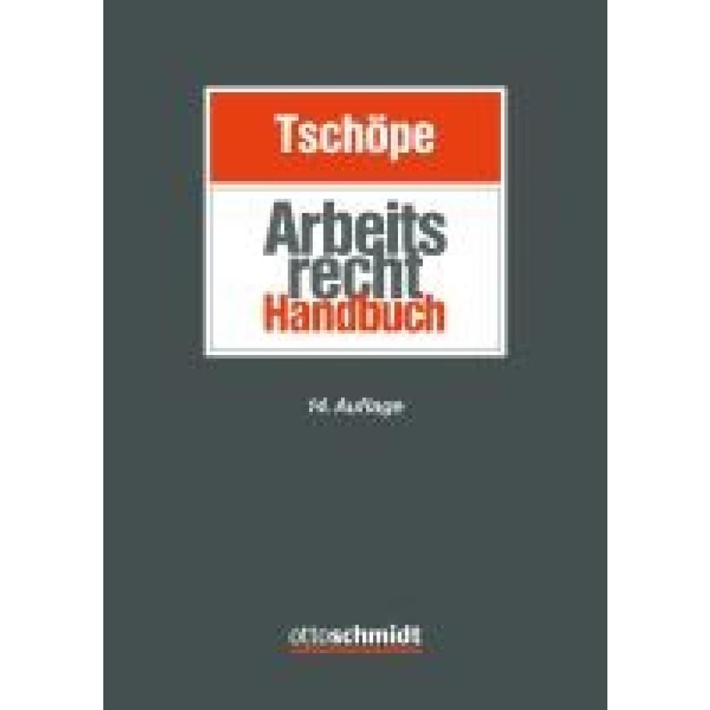9783504420758 - Arbeitsrecht Handbuch
