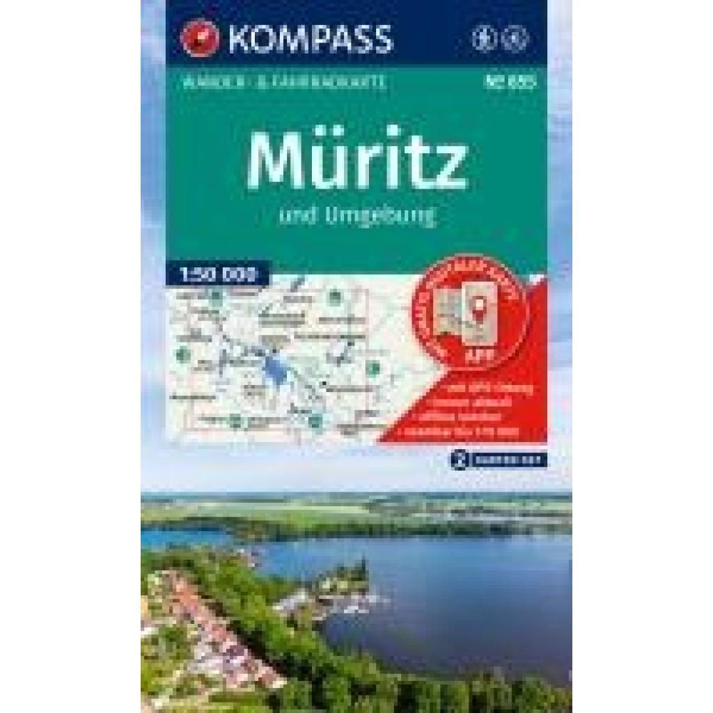 9783991543190 - KOMPASS Wanderkarten-Set 855 Müritz und Umgebung (2 Karten) 150000 9783991543190 - KOMPASS Wanderkarten-Set 855 Müritz und Umgebung (2 Karten) 150000
