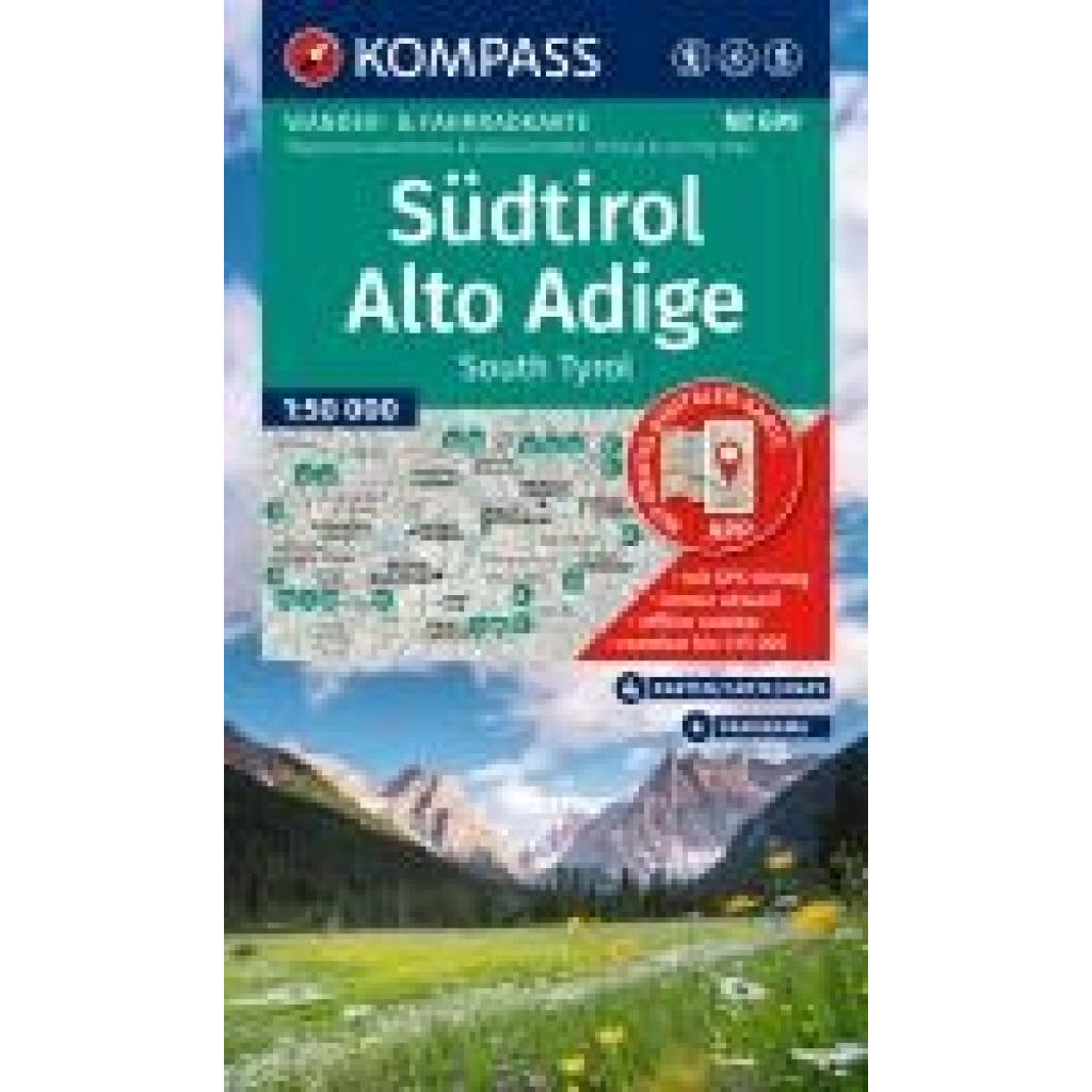 9783991543008 - KOMPASS Wanderkarten-Set 699 Südtirol Alto Adige South Tyrol (4 Karten) 150000 9783991543008 - KOMPASS Wanderkarten-Set 699 Südtirol Alto Adige South Tyrol (4 Karten) 150000