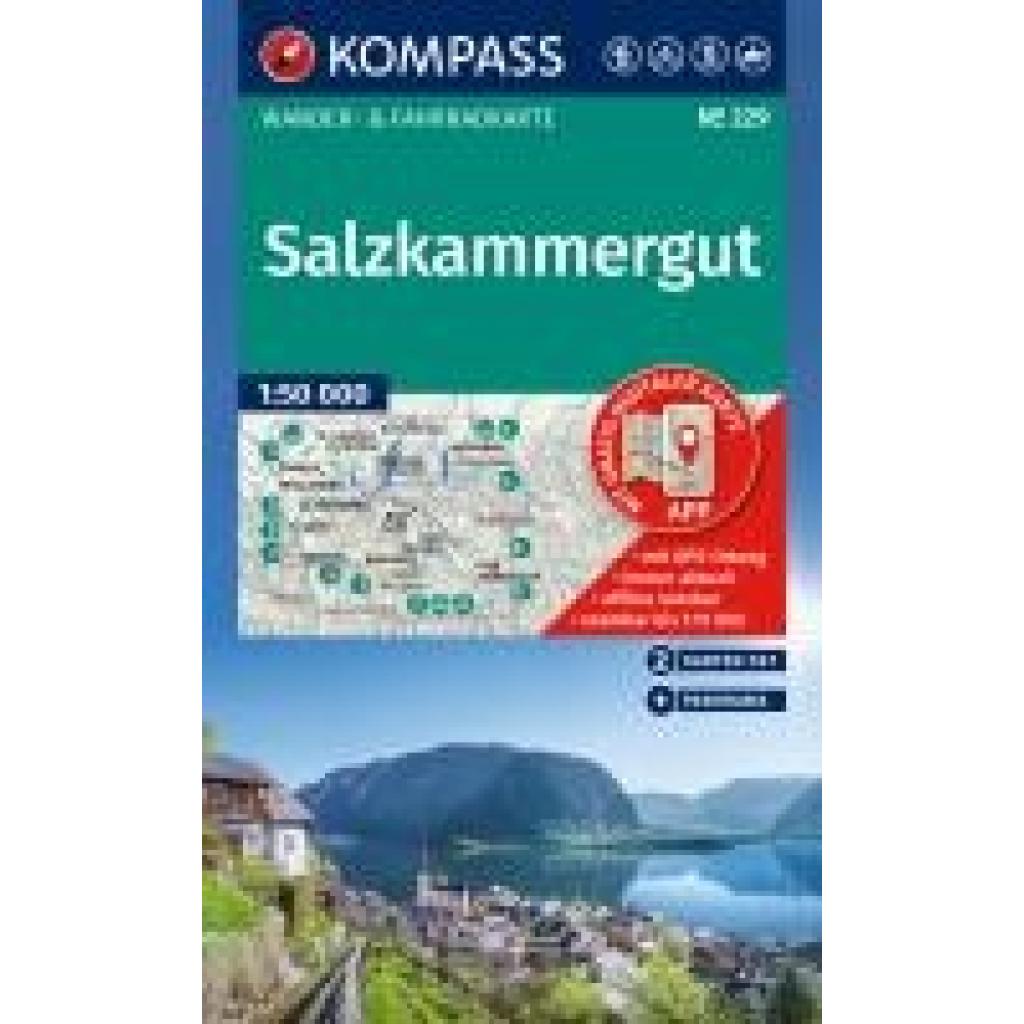 9783991542971 - KOMPASS Wanderkarten-Set 229 Salzkammergut (2 Karten) 150000 9783991542971 - KOMPASS Wanderkarten-Set 229 Salzkammergut (2 Karten) 150000