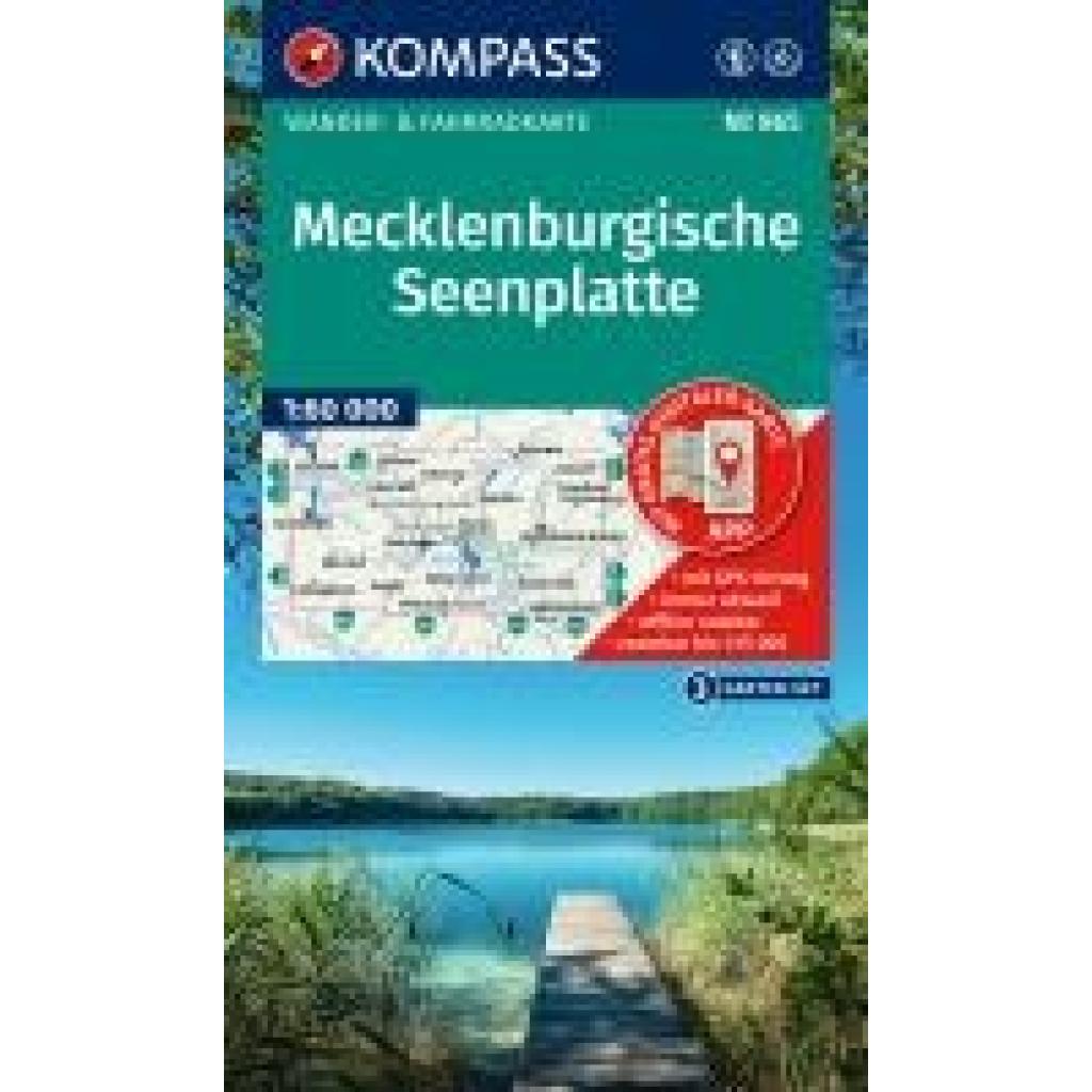 9783991215646 - KOMPASS Wanderkarten-Set 865 Mecklenburgische Seenplatte (3 Karten) 160000 9783991215646 - KOMPASS Wanderkarten-Set 865 Mecklenburgische Seenplatte (3 Karten) 160000