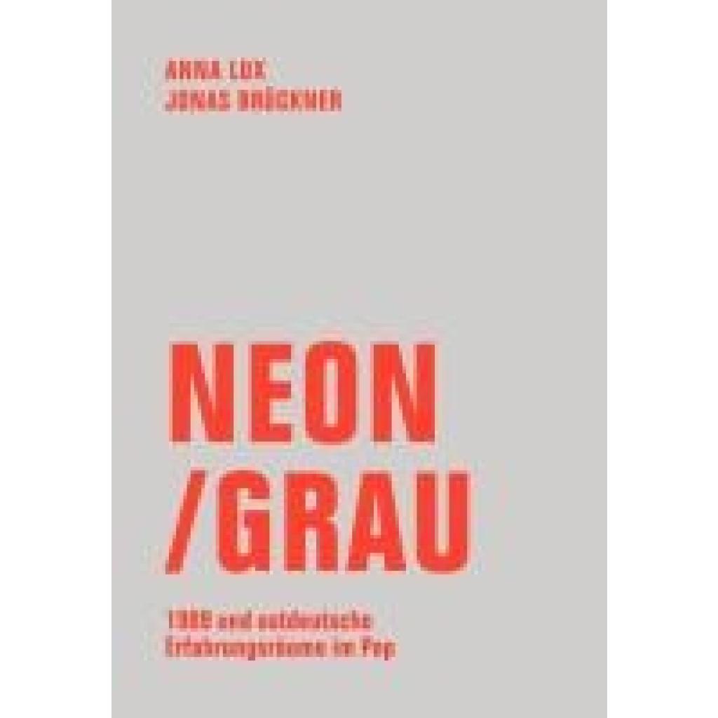 9783957326133 - Brückner Jonas Neon   Grau