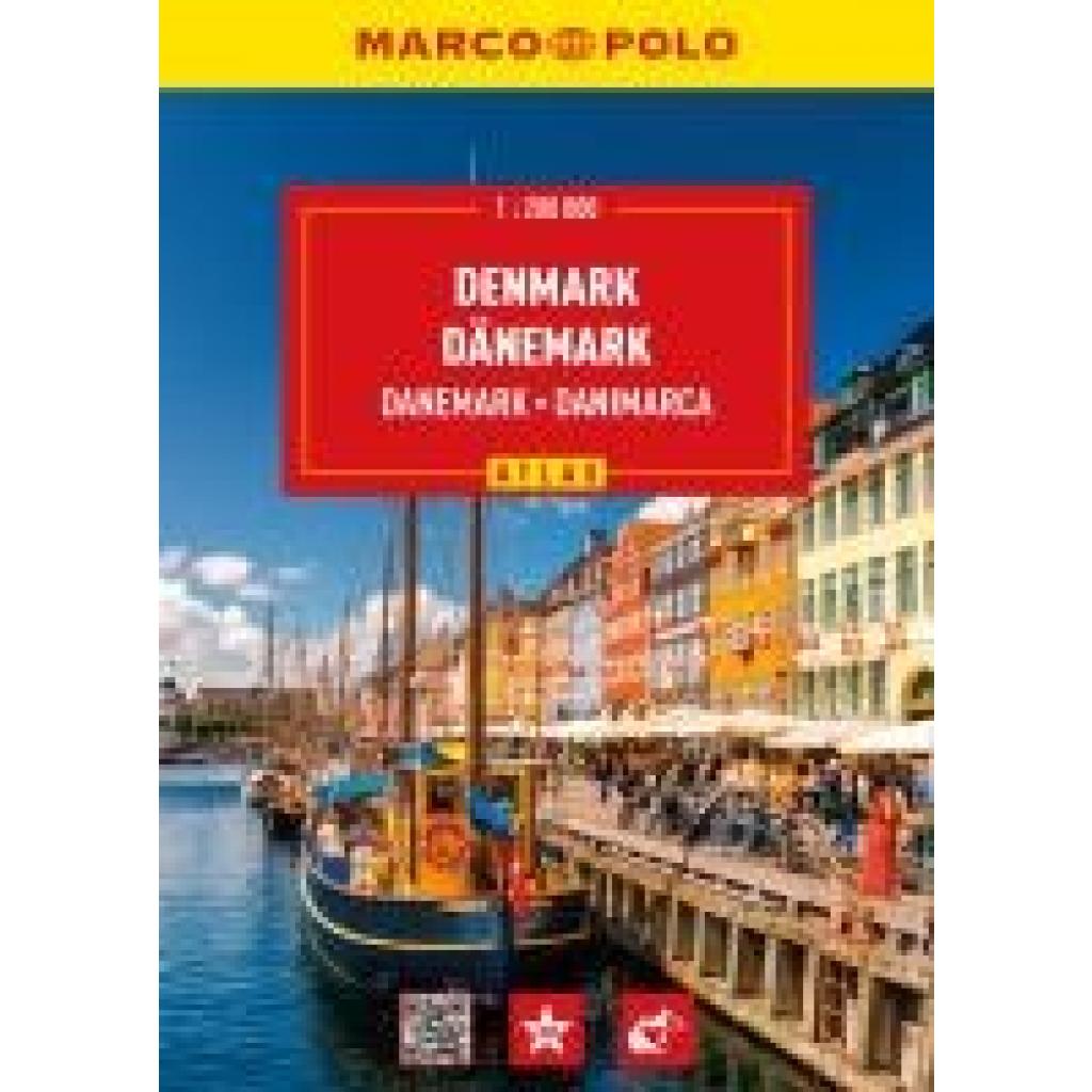 9783575022165 - MARCO POLO Reiseatlas Dänemark 1200000