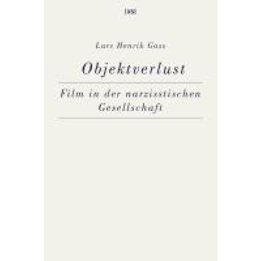 9783944503271 - Gass Lars Henrik Objektverlust
