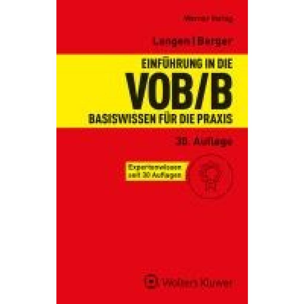 9783804156418 - Kapellmann Klaus D Einführung in die VOB B