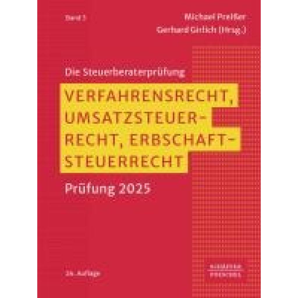 9783791064437 - Verfahrensrecht Umsatzsteuerrecht Erbschaftsteuerrecht