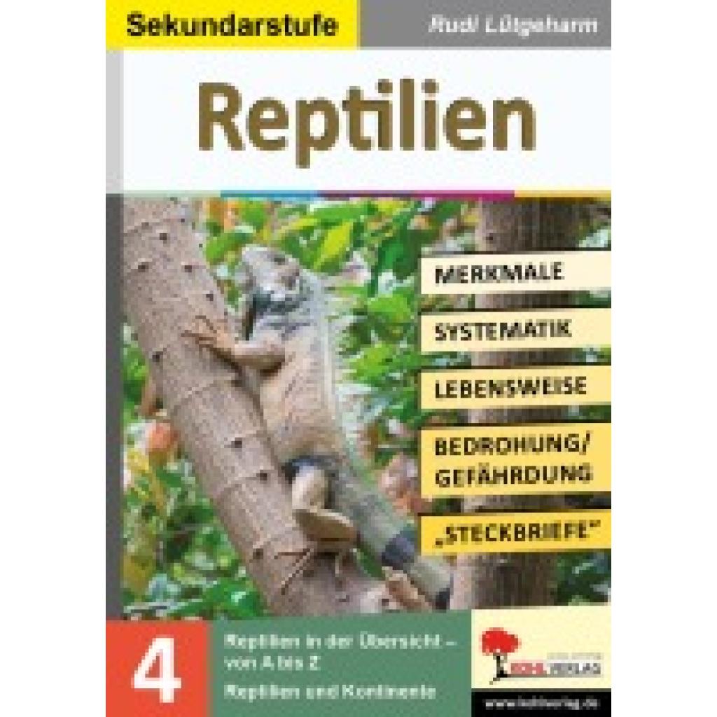 9783988412355 - Lütgeharm Rudi Reptilien - Merkmale Lebensraum Systematik