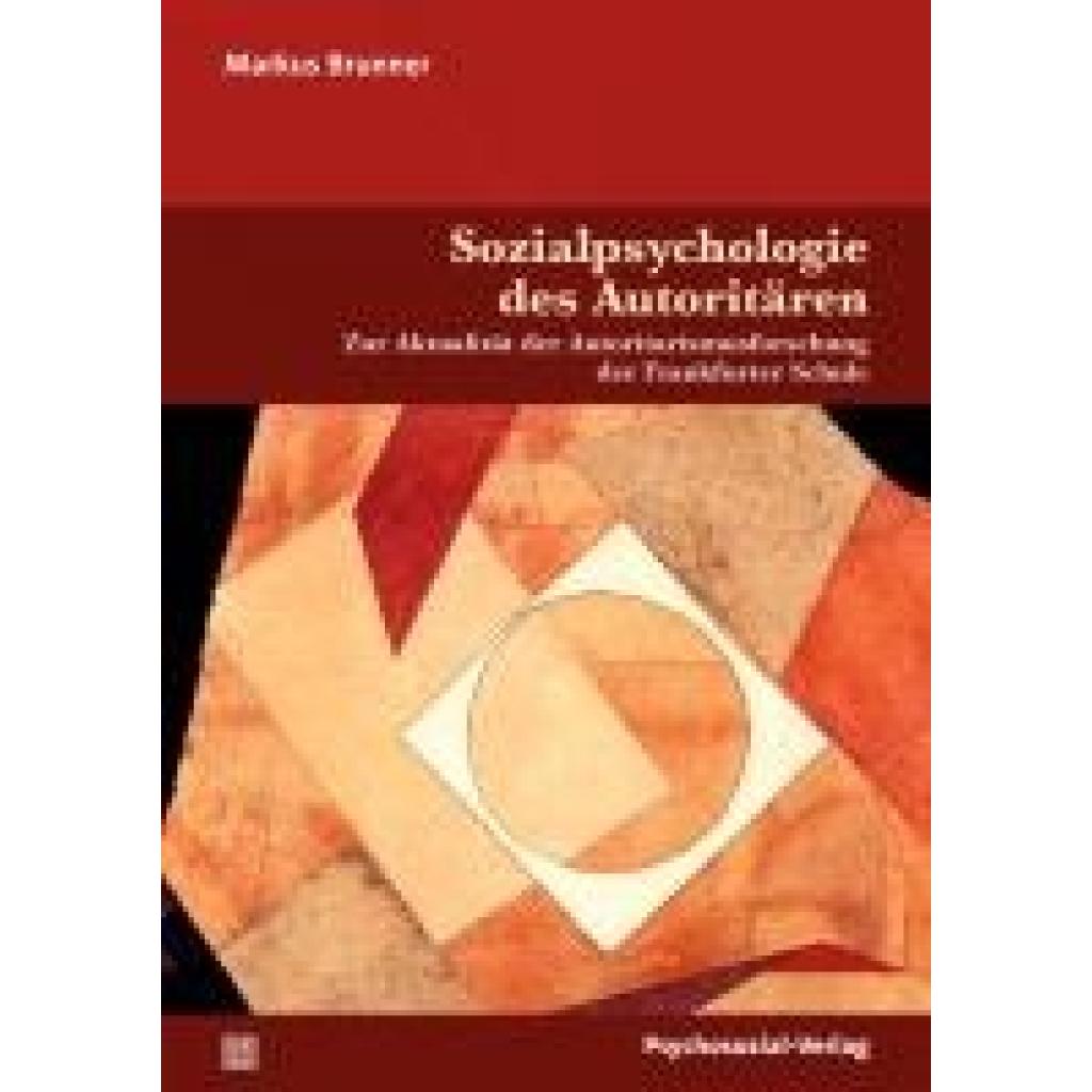 9783837934366 - Brunner Markus Sozialpsychologie des Autoritären