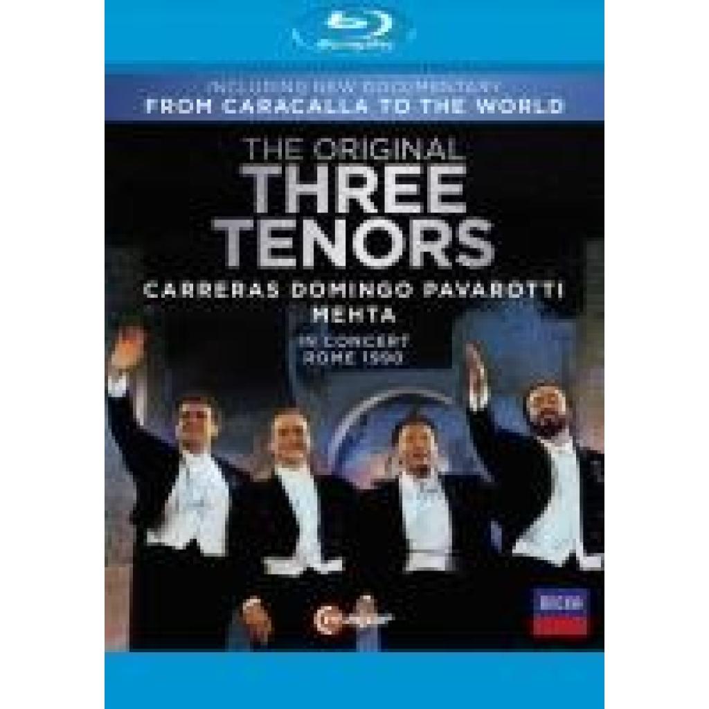 0814337015886 - The Original Three Tenors - José Carreras Plácido Domingo Luciano Pavarotti (Blu-ray Disc)