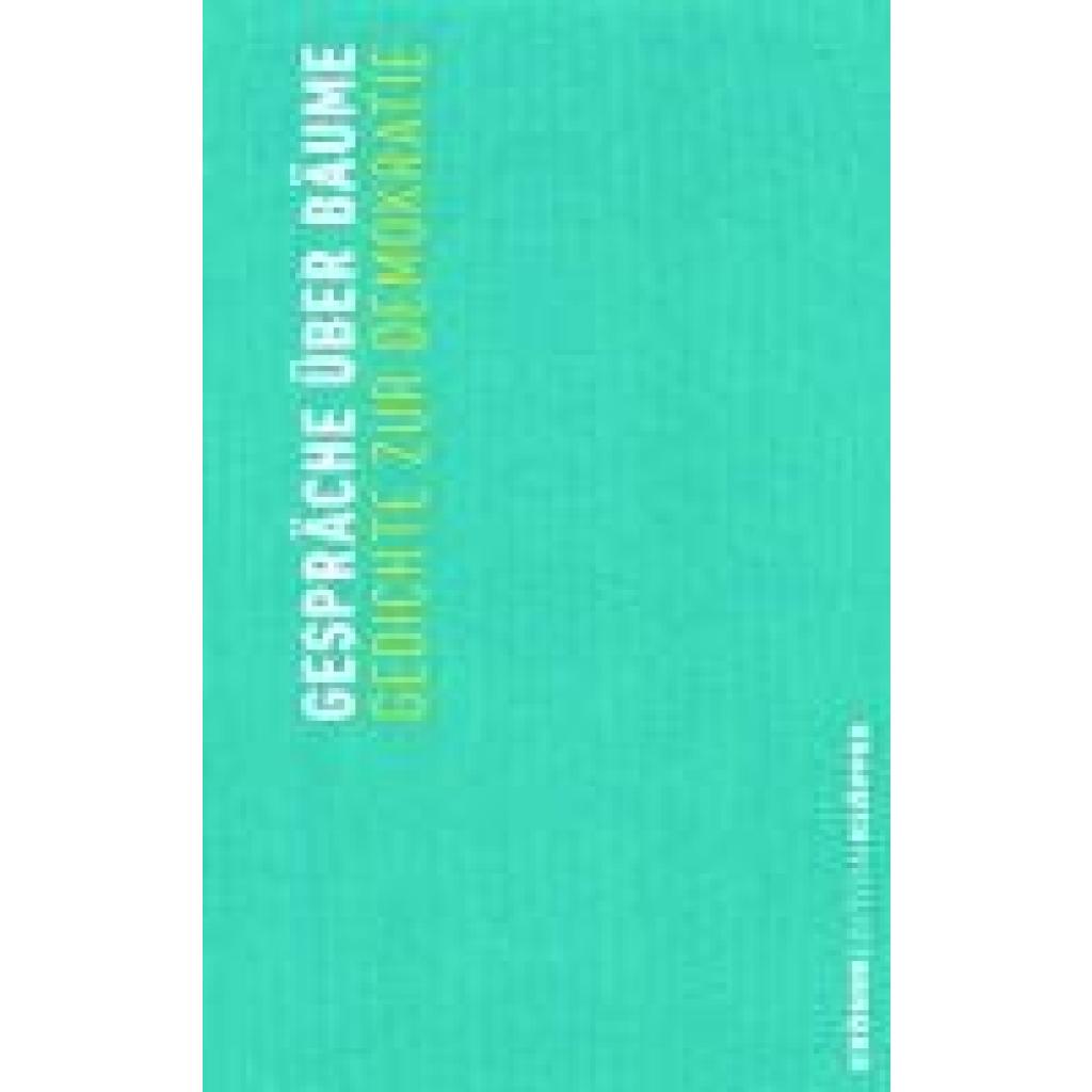 9783520772015 - Gespräche über Bäume