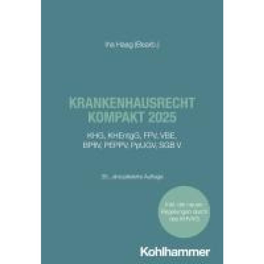 9783170455177 - Krankenhausrecht kompakt 2025
