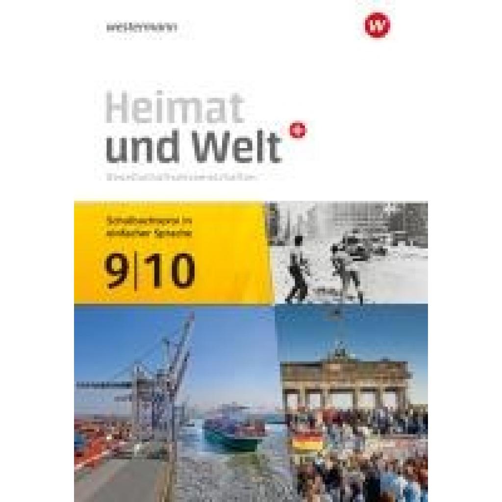 Heimat und Welt Plus 9 / 10. Schulbuchtexte in einfacher Sprache. Für Berlin