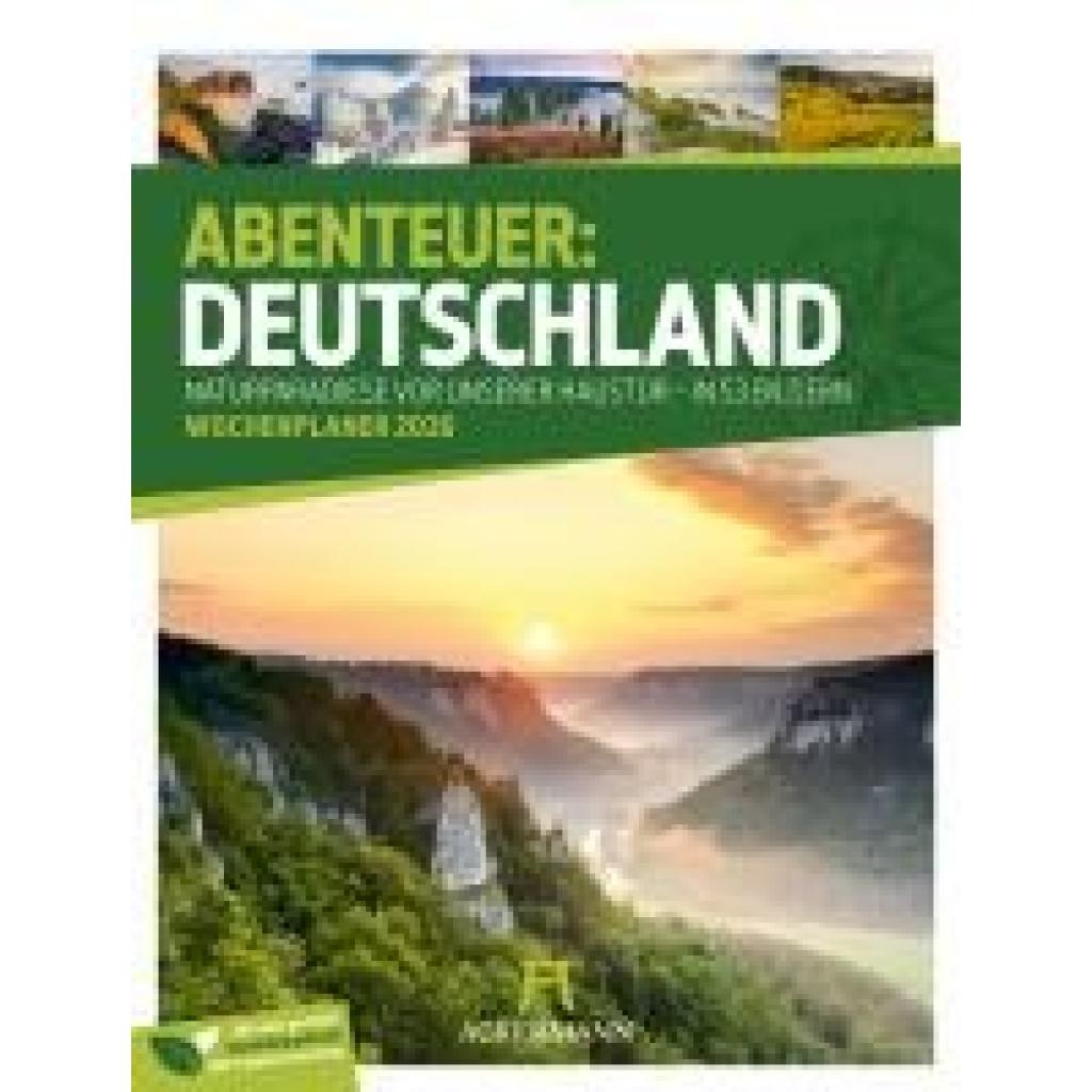 9783838436272 - Abenteuer Deutschland Wochenplaner Kalender 2026 | Naturparadiese