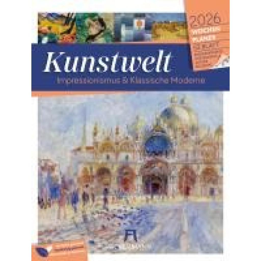 9783838426921 - Kunstwelt Wochenplaner Kalender 2026 | Impressionismus und Klassische Moderne