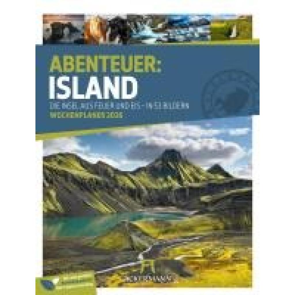 9783838426914 - Island Wochenplaner Kalender 2026 | Die Insel aus Feuer und Eis