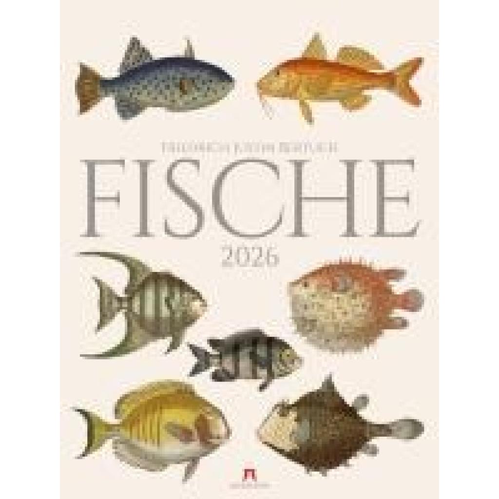 9783838426181 - Bertuch Friedrich Justin Fische Kalender 2026