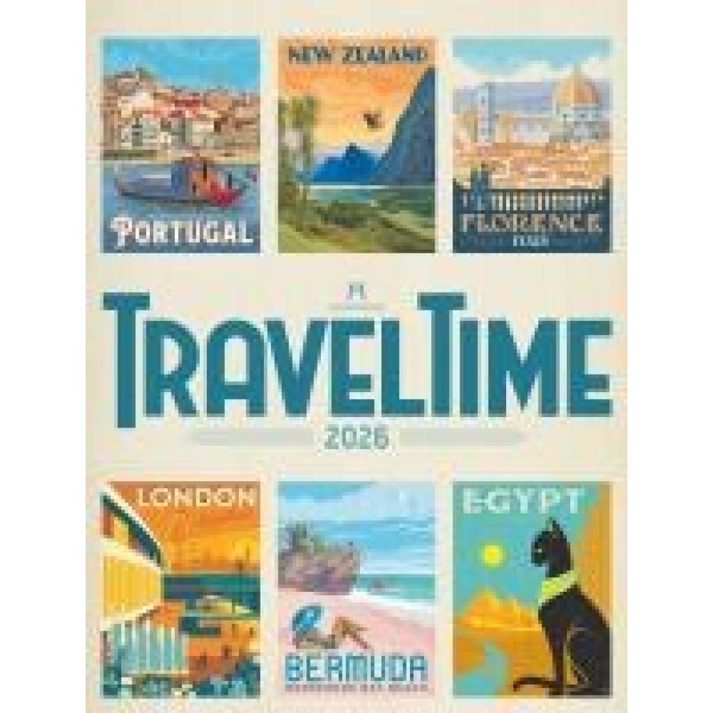 9783838426150 - Travel Time Plakate-Kalender 2026