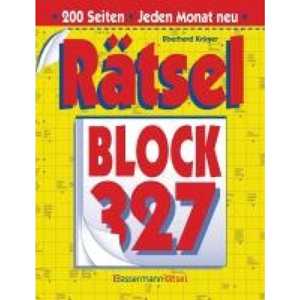 9783809468660 - Krüger Eberhard Rätselblock 327 (5 Exemplare à 299 EUR)