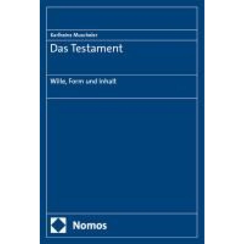 9783756029860 - Muscheler Karlheinz Das Testament 9783756029860 - Muscheler Karlheinz Das Testament