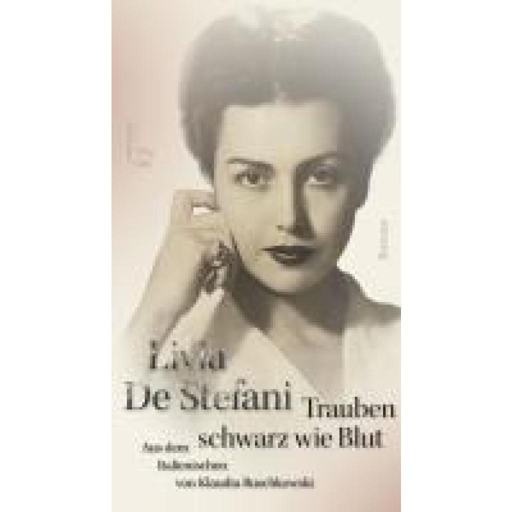 9783949558443 - De Stefani Livia Trauben schwarz wie Blut