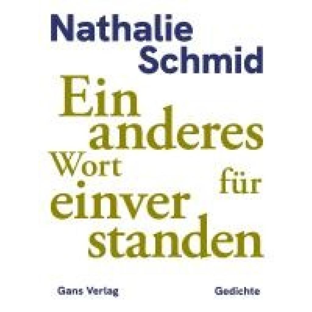 9783946392569 - Schmid Nathalie Ein anderes Wort für einverstanden