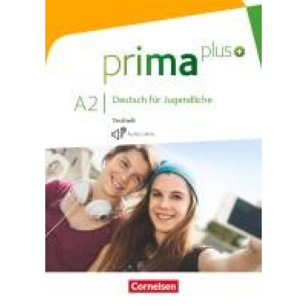 Verma, Tabea: prima plus A2: zu Band 1 und 2 - Testheft mit Audio-CD