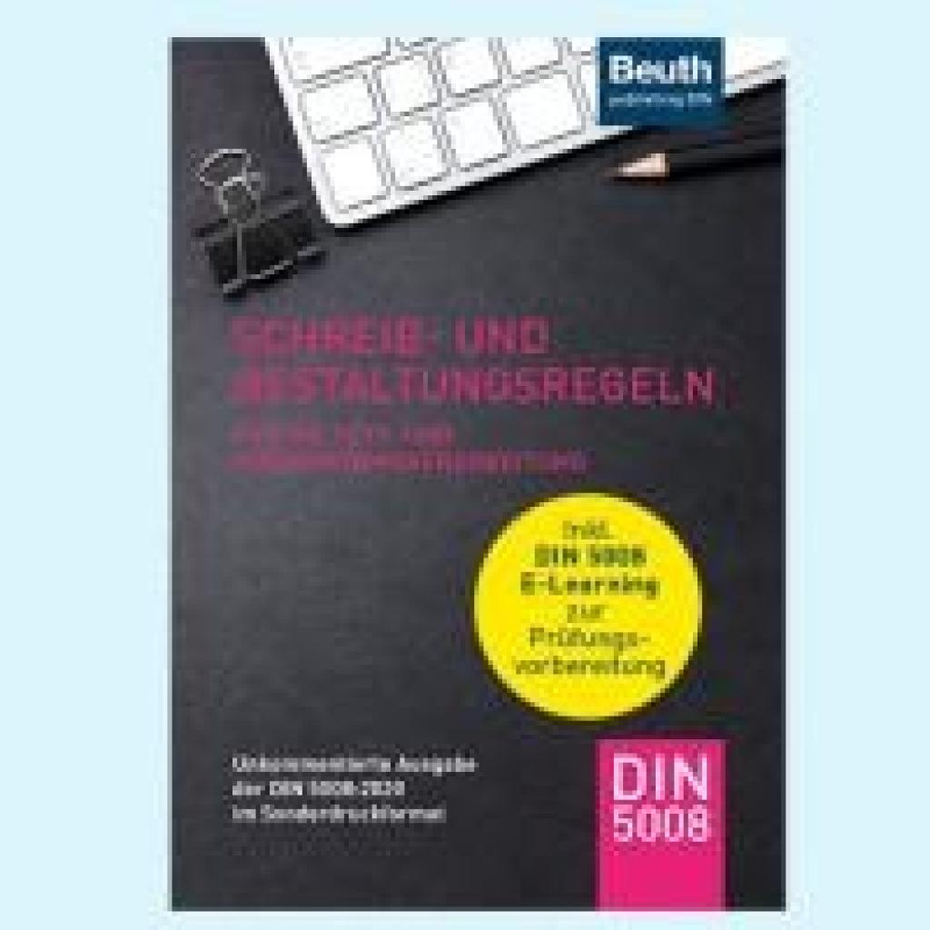 9783410391395 - Schreib- und Gestaltungsregeln für die Text- und Informationsverarbeitung