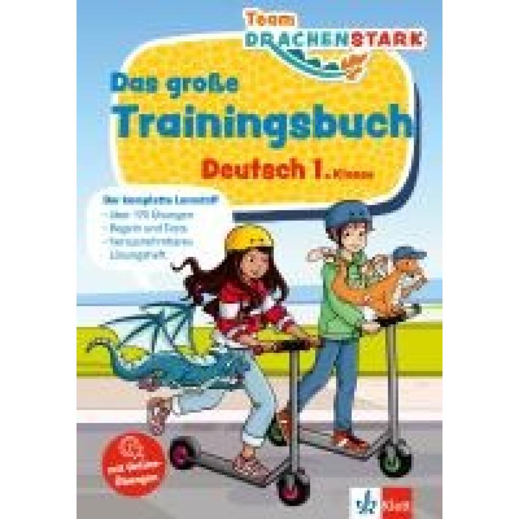 9783129497746 - Klett Team Drachenstark Das große Trainingsbuch Deutsch 1 Klasse Kartoniert (TB)