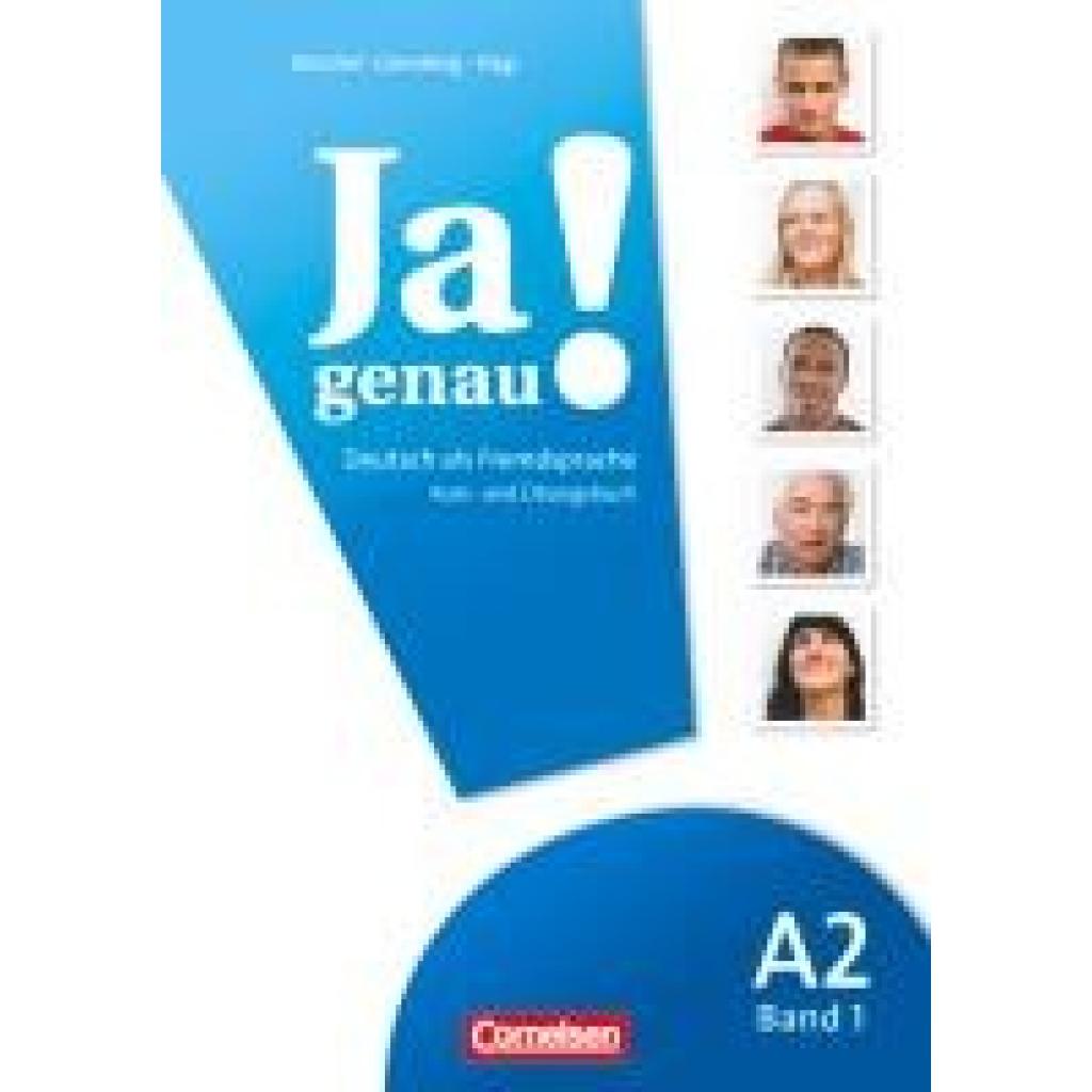 Hägi, Sara: Ja genau! Europäischer Referenzrahmen: A2 - Band 1 - Kurs- und Übungsbuch mit Lösungen und CD