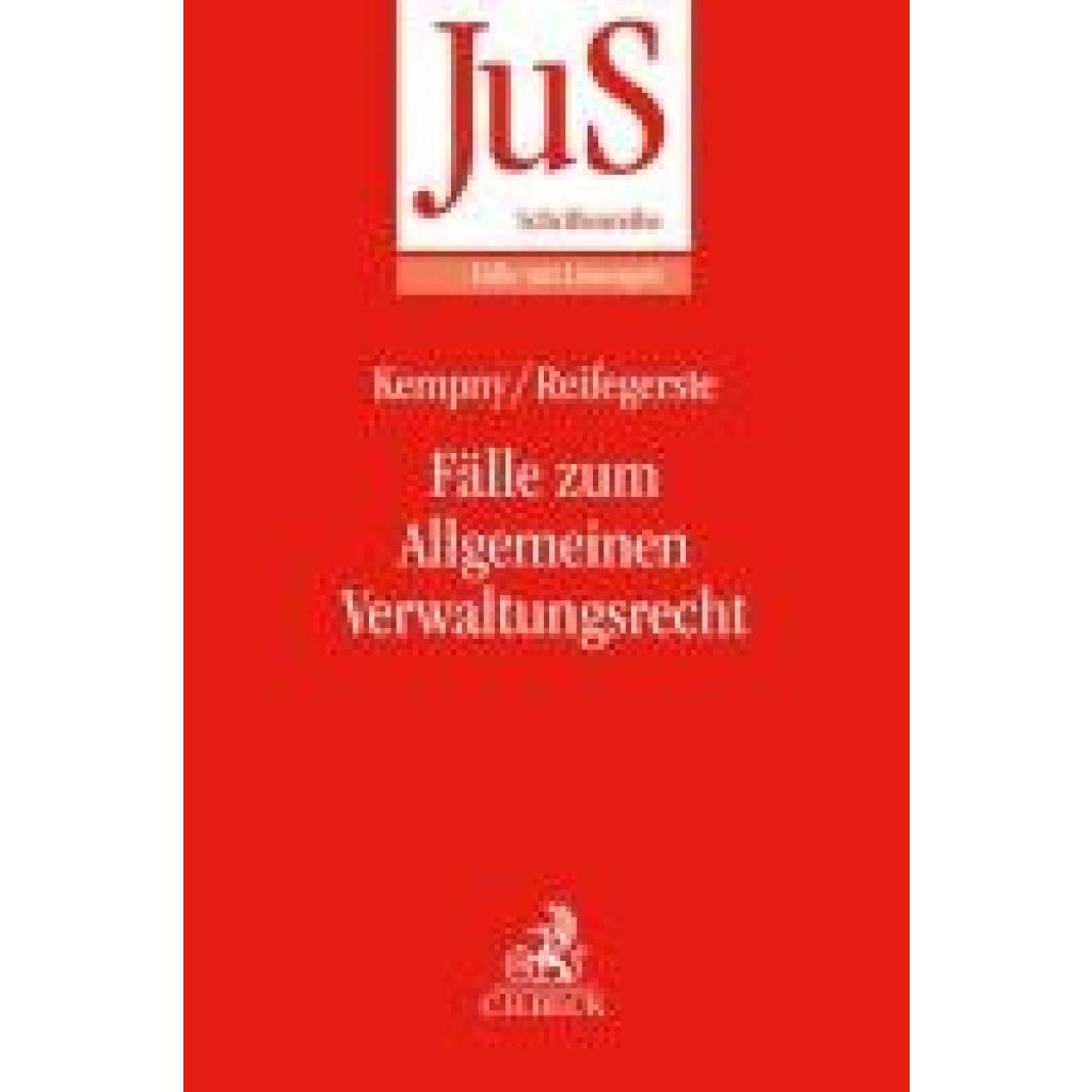 9783406791512 - Fälle zum Allgemeinen Verwaltungsrecht - Simon Kempny E Malte N Reifegerste Kartoniert (TB)