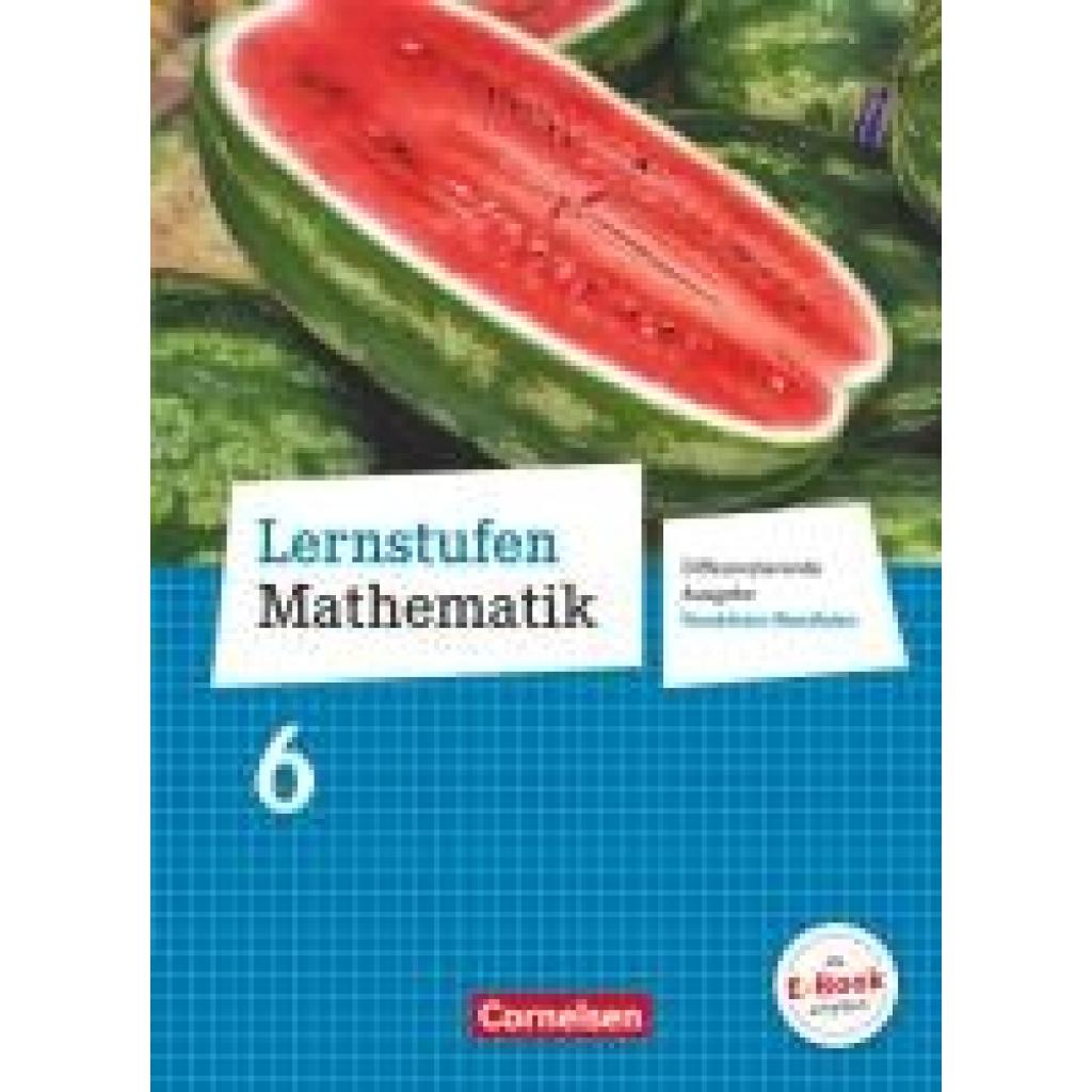 Lernstufen Mathematik  6. Schuljahr. Schülerbuch. Differenzierende Ausgabe Nordrhein-Westfalen