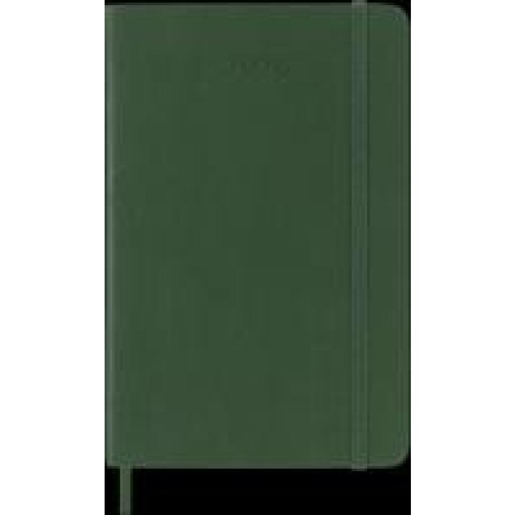 8056999275587 - Moleskine 12 Monate Tageskalender 2026 Pocket A6 1 Tag = 1 Seite Weicher Einband Myrtengrün