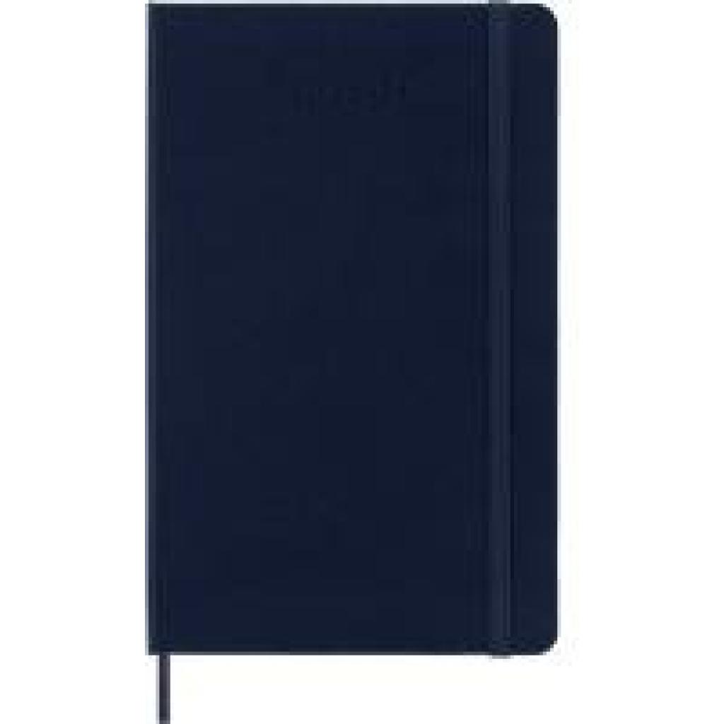 8056999275389 - Moleskine 18 Monate Wochen Notizkalender 2025 2026 L A5 1 Wo = 1 Seite Rechts linierte Seite Fester Einband Saphir 8056999275389 - Moleskine 18 Monate Wochen Notizkalender 2025 2026 L A5 1 Wo = 1 Seite Rechts linierte Seite Fester Einband Saphir