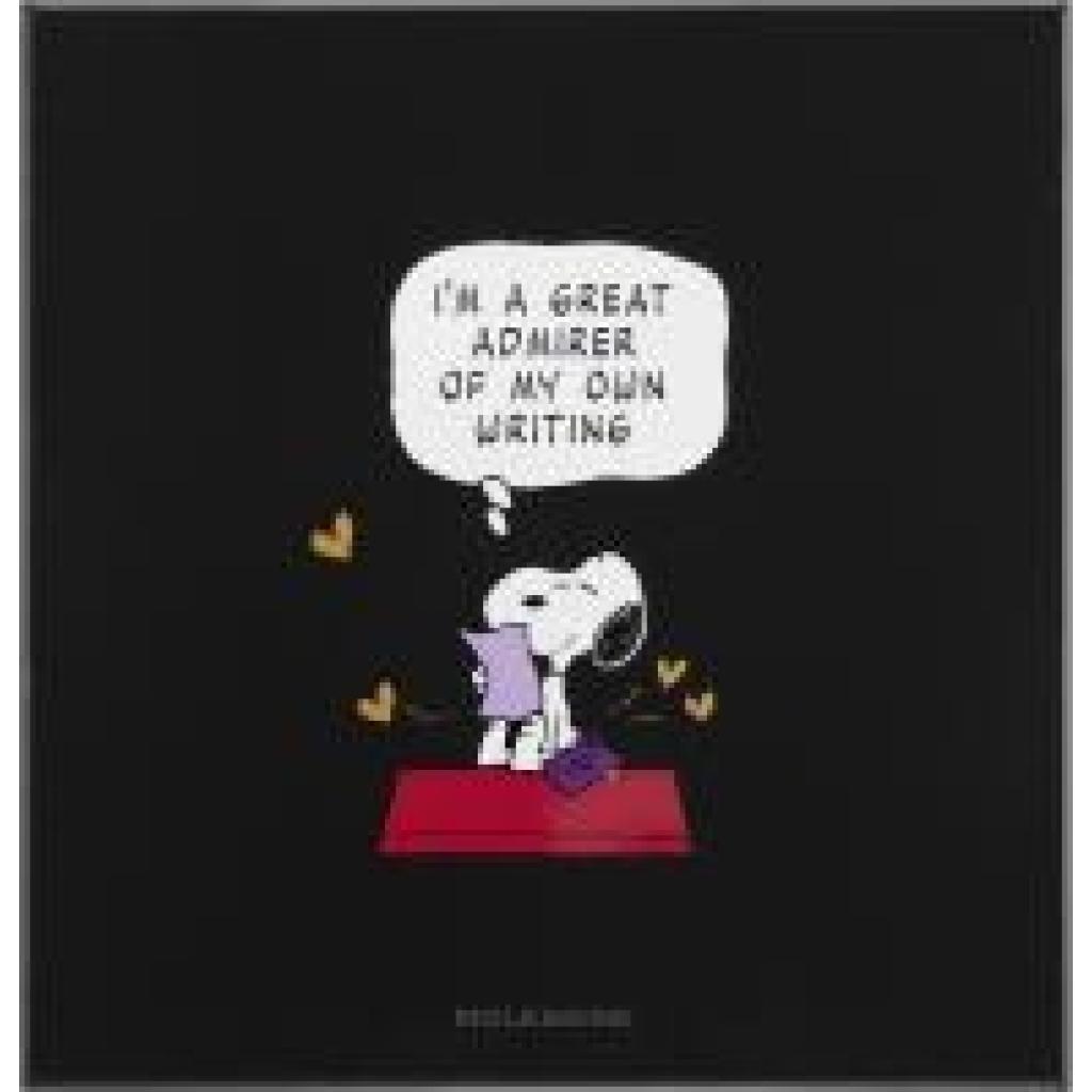 8056999277161 - Moleskine Peanuts thematische Box limitierte Ausgabe Snoopy Notizbuch L A5 liniert fester Einband schwarz Blackwing Snoopy Graphitstifte (4x)