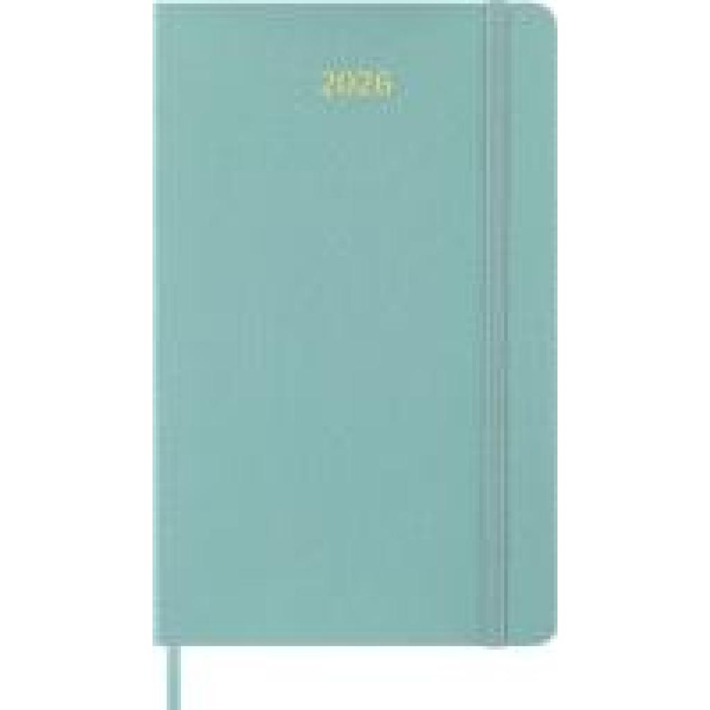 8056999276621 - Moleskine 12 Monate Precious & Ethical Wochen Notizkalender 2026 L A5 liniert weicher Einband Mamba Hellgrün mit Box
