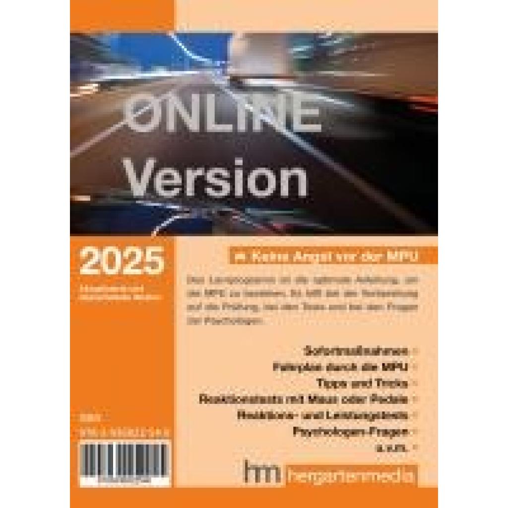 9783936822540 - Keine Angst vor der MPU 2025