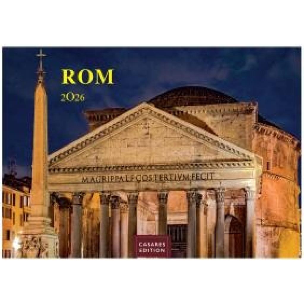 9781835243343 - Rom Kalender 2026 - Wandkalender | Fotokalender Italien 35x50cm - mit 12 beeindruckenden Motiven der ewigen Stadt