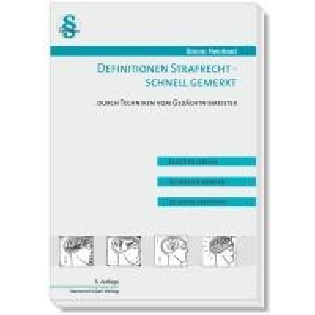 Reinhard, Simon: Definition Strafrecht - schnell gemerkt