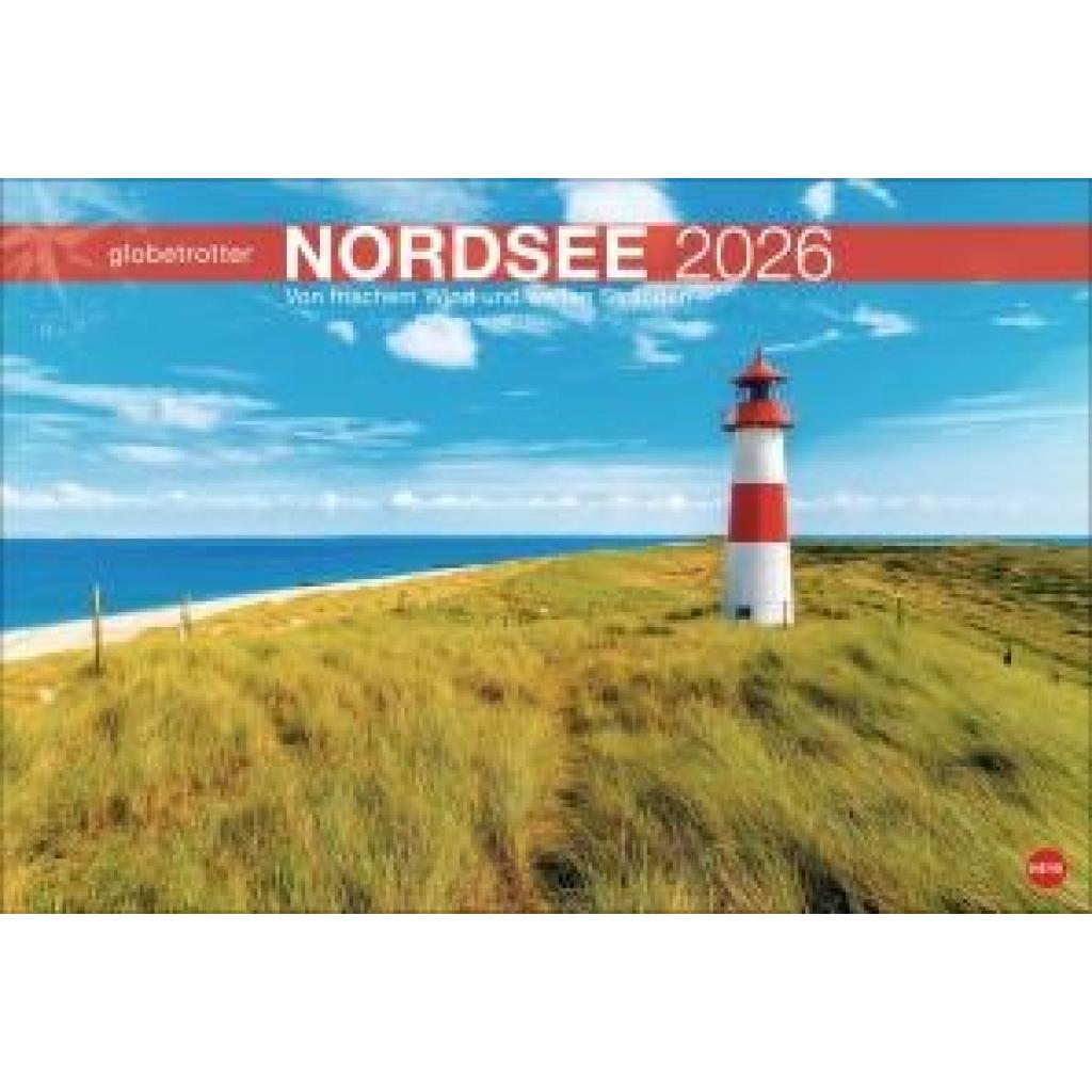 9783756410323 - Nordsee Globetrotter Kalender 2026 - Von frischem Wind und weiten Stränden