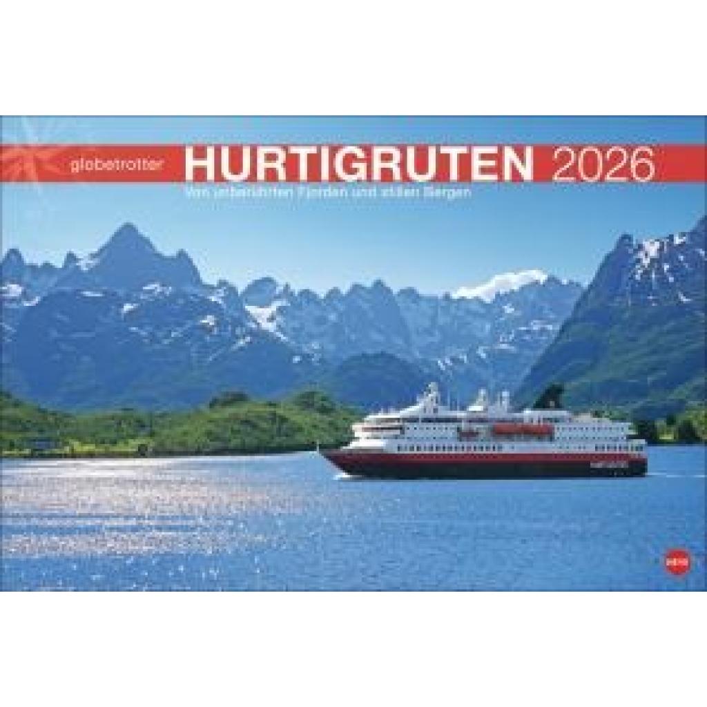 9783756411276 - Hurtigruten Globetrotter Kalender 2026 - Von unberührten Fjorden und stillen Bergen