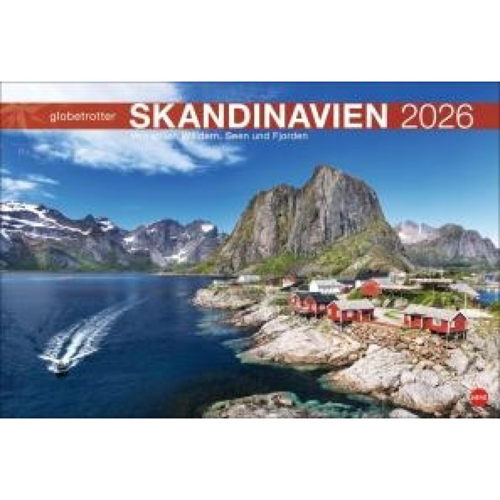 9783756410330 - Skandinavien Globetrotter Kalender 2026 - Von stillen Wäldern Seen und Fjorden
