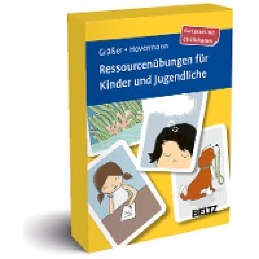 4019172100063 - Beltz Therapiekarten   Ressourcenübungen für Kinder und Jugendliche 60 Karten - Melanie Gräßer Eike Hovermann Box 4019172100063 - Beltz Therapiekarten   Ressourcenübungen für Kinder und Jugendliche 60 Karten - Melanie Gräßer Eike Hovermann Box