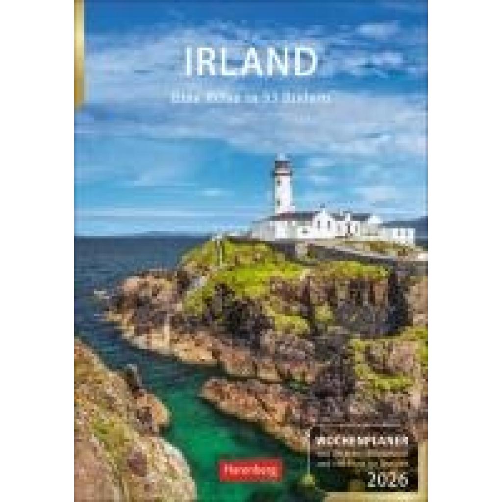 9783840036187 - Issel Ulrike Irland Wochenplaner 2026 - Eine Reise in 53 Bildern