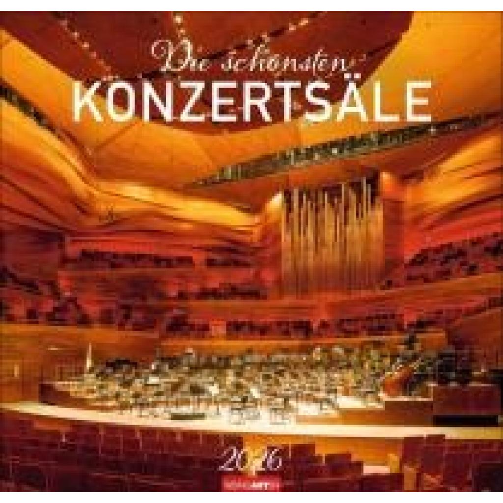 9783839902806 - Die schönsten Konzertsäle | Kalender 2026