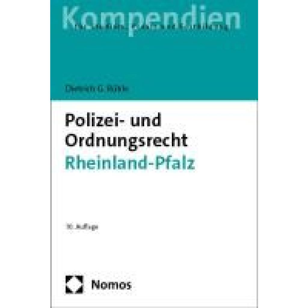 9783756023646 - Rühle Dietrich G Polizei- und Ordnungsrecht Rheinland-Pfalz