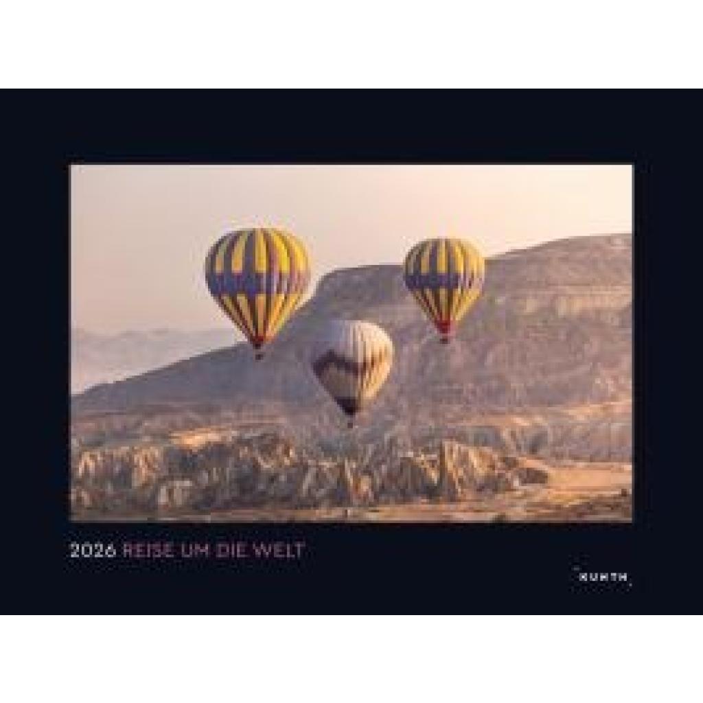 9783965914995 - Monats-Wandkalender Reise um die Welt 2026 1 St