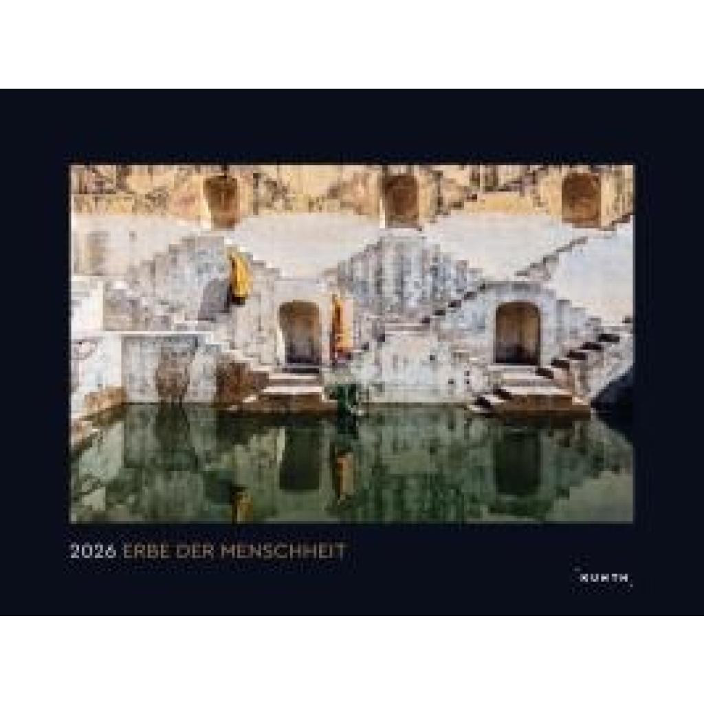 9783965914827 - Erbe der Menschheit - KUNTH Wandkalender 2026