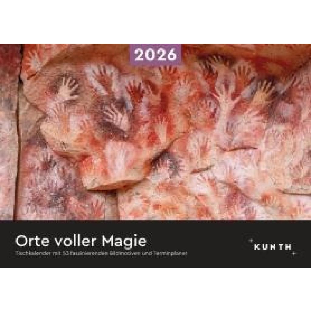 9783965914551 - Orte voller Magie - KUNTH Tischkalender 2026