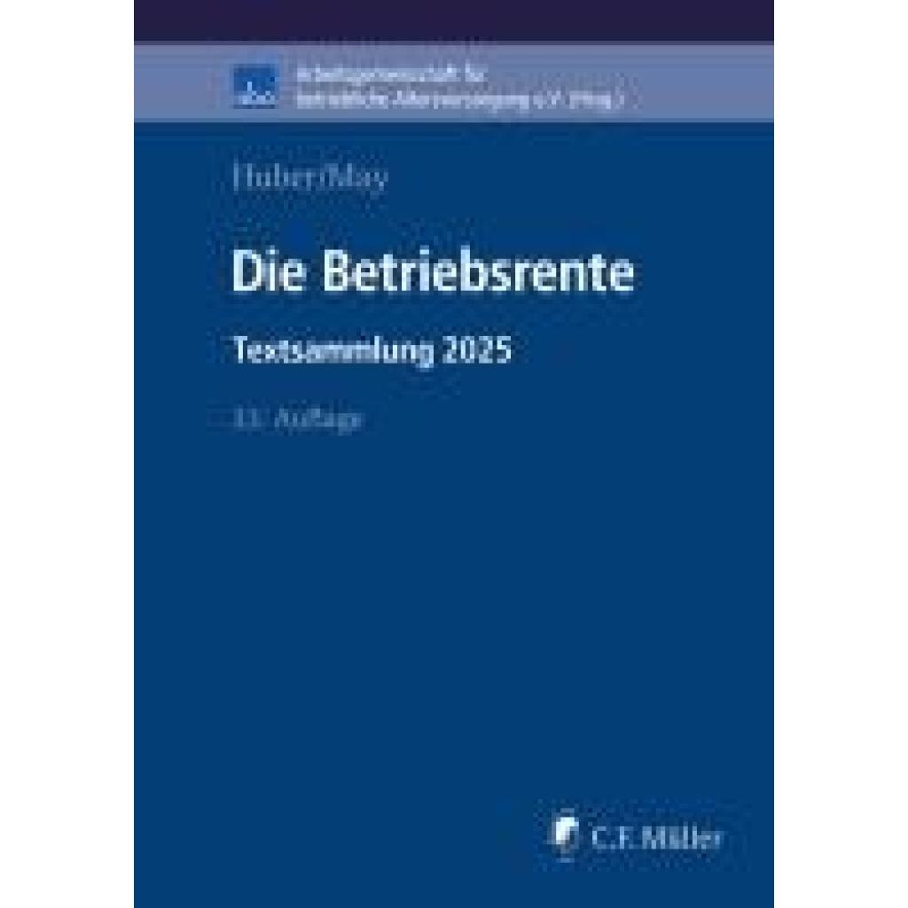 9783811466418 - Huber Brigitte Die Betriebsrente